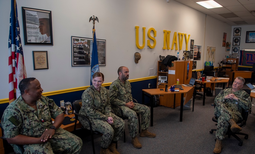 Rear Adm. Waters Visits Navy Talent Acquisition Group Nashville