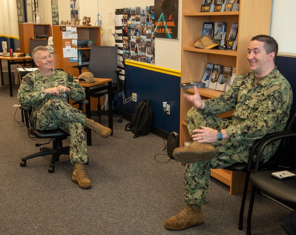 Rear Adm. Waters Visits Navy Talent Acquisition Group Nashville