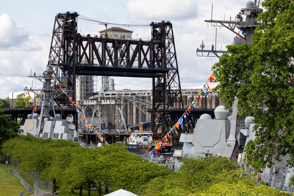 Portland Fleet Week welcomes U.S. Navy, U.S. Coast Guard, and Royal Canadian Navy