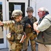 452nd Field Hospital contain demonstrators during Global Medic simulation