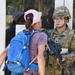 452nd Field Hospital contain demonstrators during Global Medic simulation