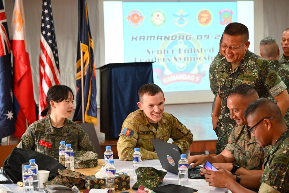 KAMANDAG 9: Multinational forces hold Senior Enlisted Symposium