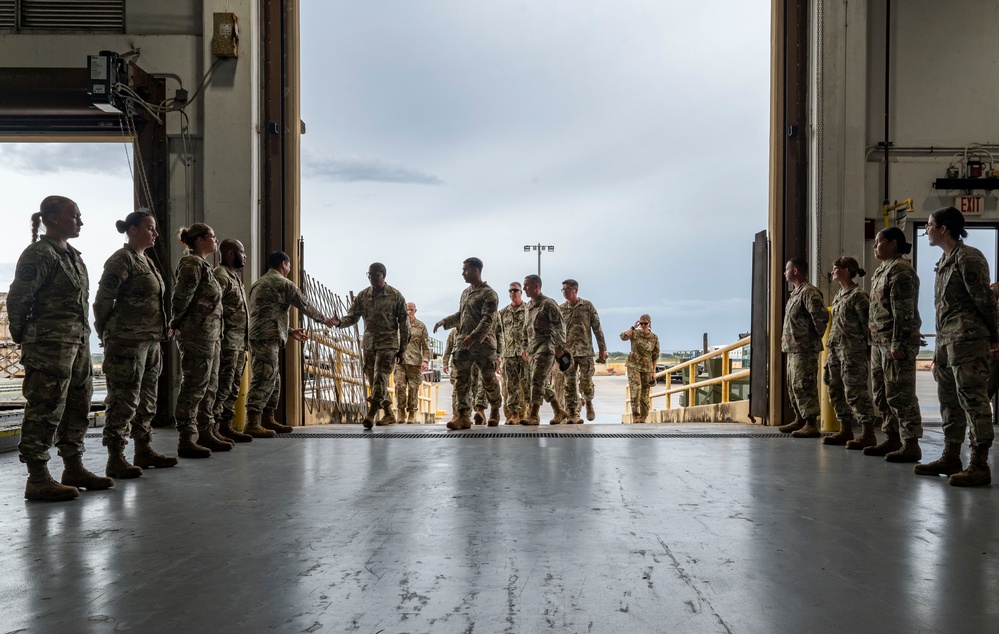 USTRANSCOM Commander visits Andersen