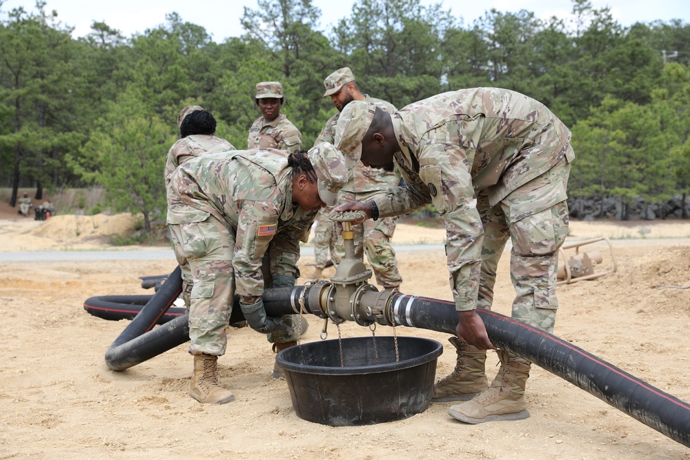 233rd QM CO establish fuel point at QLLEX
