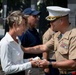 Marine Week Nashville; Cake cutting at Bicentennial Park