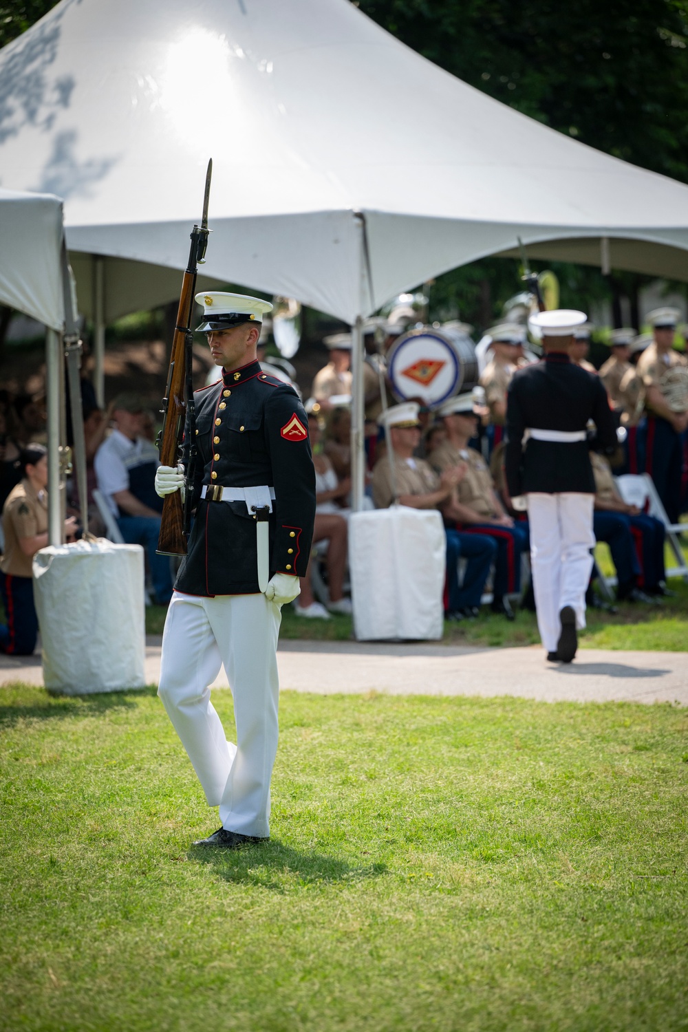 Marine Week Nashville; Cake cutting at Bicentennial Park