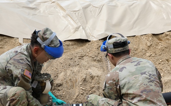 233rd QM CO establish fuel point at QLLEX