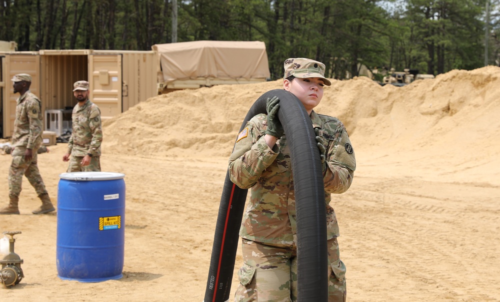 233rd QM CO establish Fuel System Supply Point (FSSP) at QLLEX