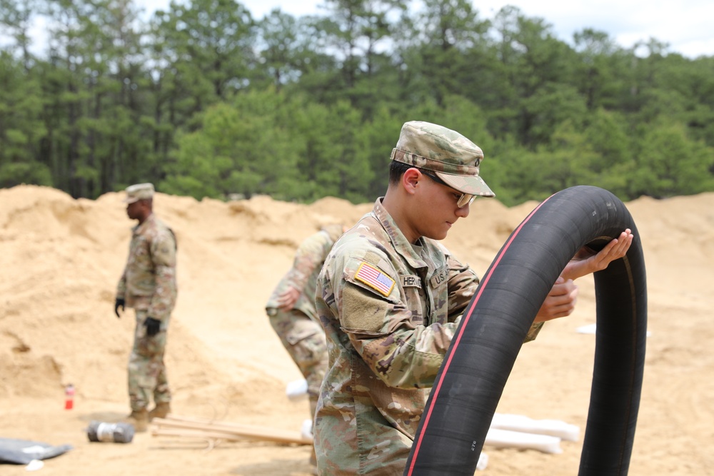 233rd QM CO establish Fuel System Supply Point (FSSP) at QLLEX