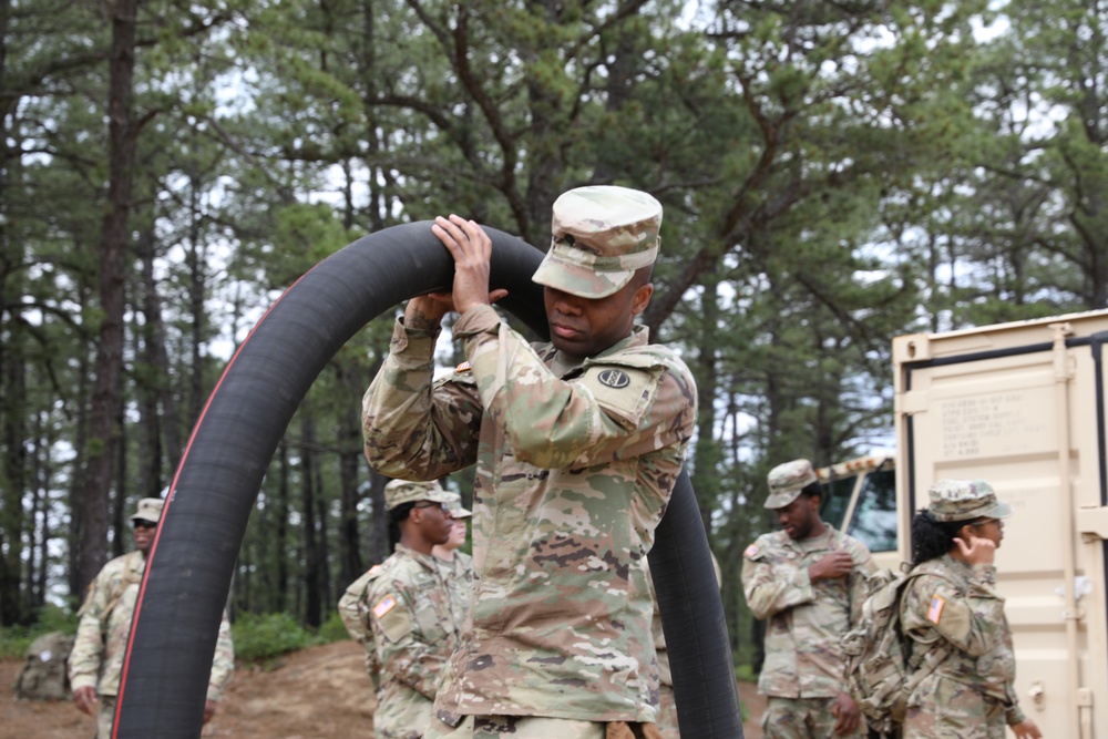 233rd QM CO establish Fuel System Supply Point (FSSP) at QLLEX