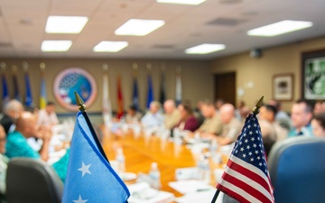 Federated States of Micronesia Joint Committee Meeting is held in Guam at Joint Region Marianas headquarters