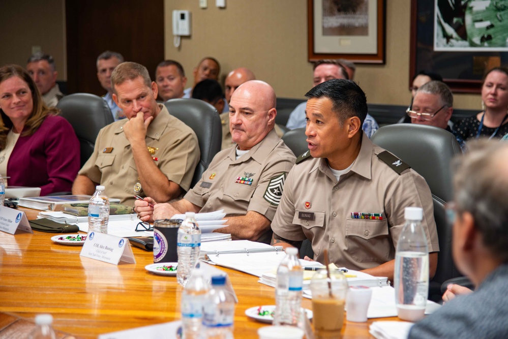 Federated States of Micronesia Joint Committee Meeting is held in Guam at Joint Region Marianas headquarters