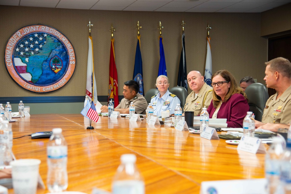 Federated States of Micronesia Joint Committee Meeting is held in Guam at Joint Region Marianas headquarters