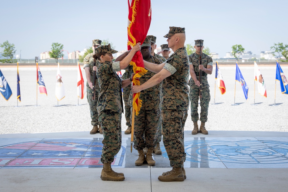 MARFORK Change of Command Ceremony