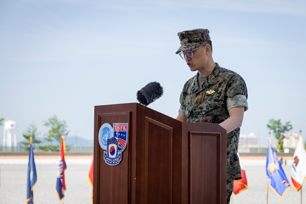 MARFORK Change of Command Ceremony