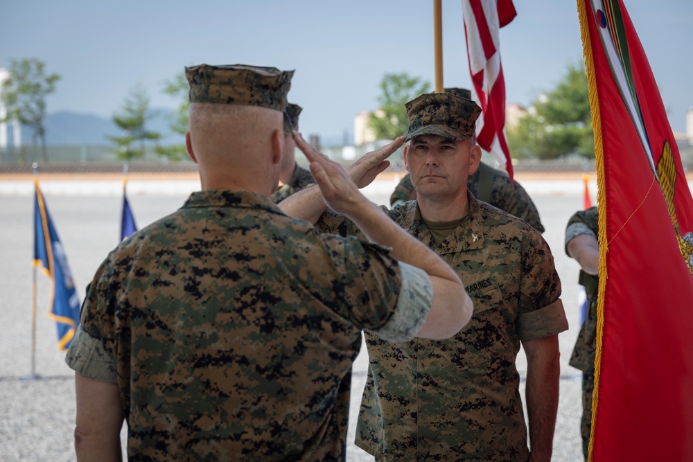 MARFORK Change of Command Ceremony