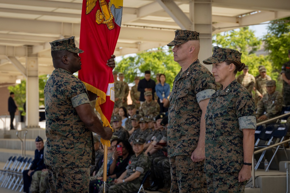 MARFORK Change of Command Ceremony