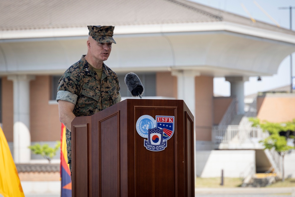 MARFORK Change of Command Ceremony