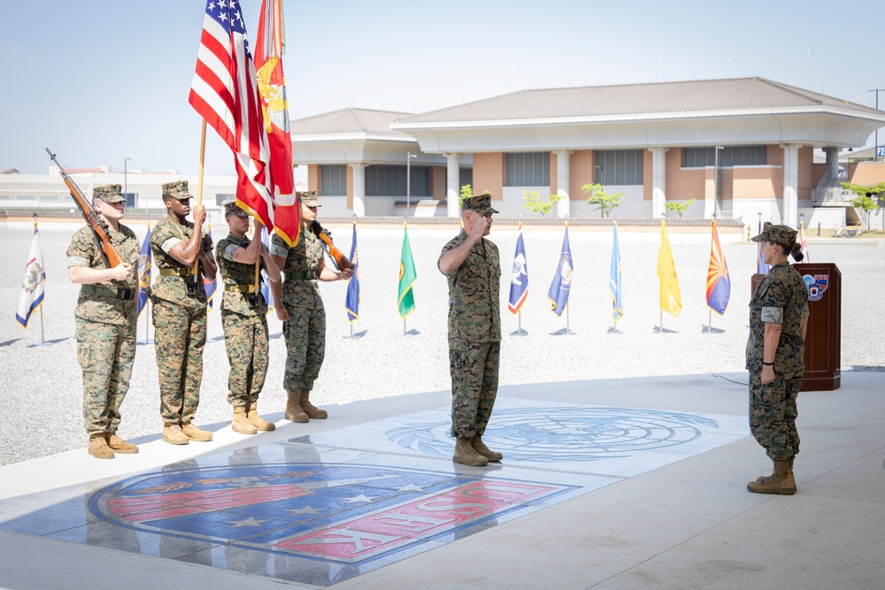 MARFORK Change of Command Ceremony