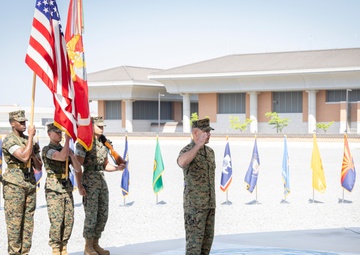 MARFORK Change of Command Ceremony