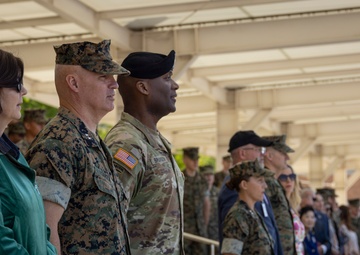 MARFORK Change of Command Ceremony