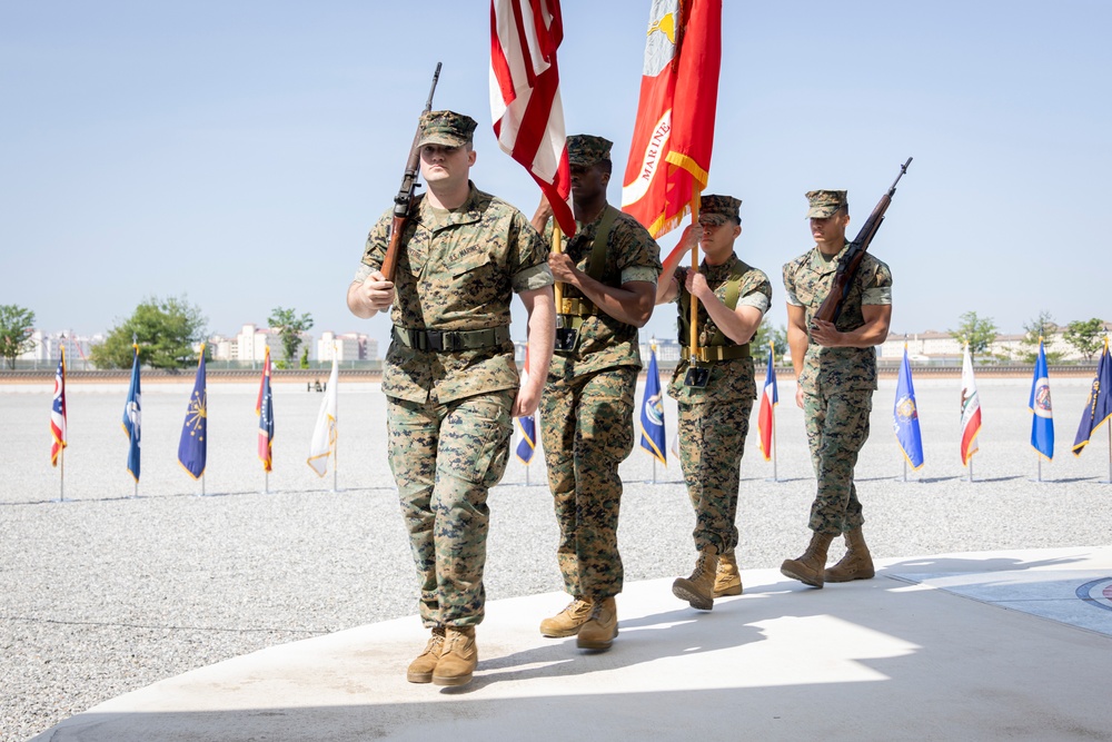 MARFORK Change of Command Ceremony