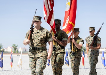 MARFORK Change of Command Ceremony