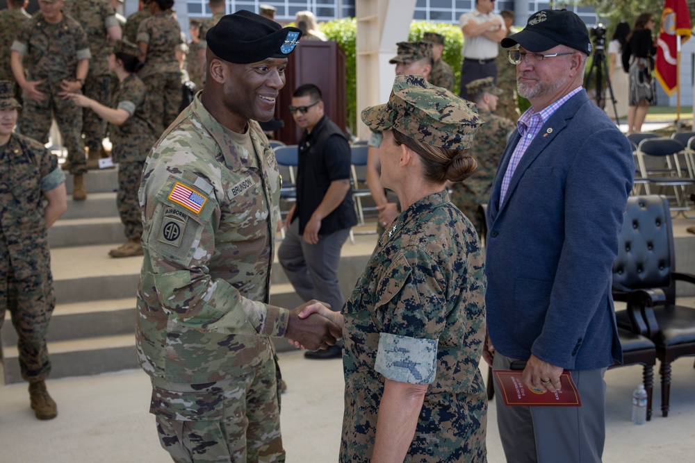 MARFORK Change of Command Ceremony