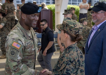 MARFORK Change of Command Ceremony