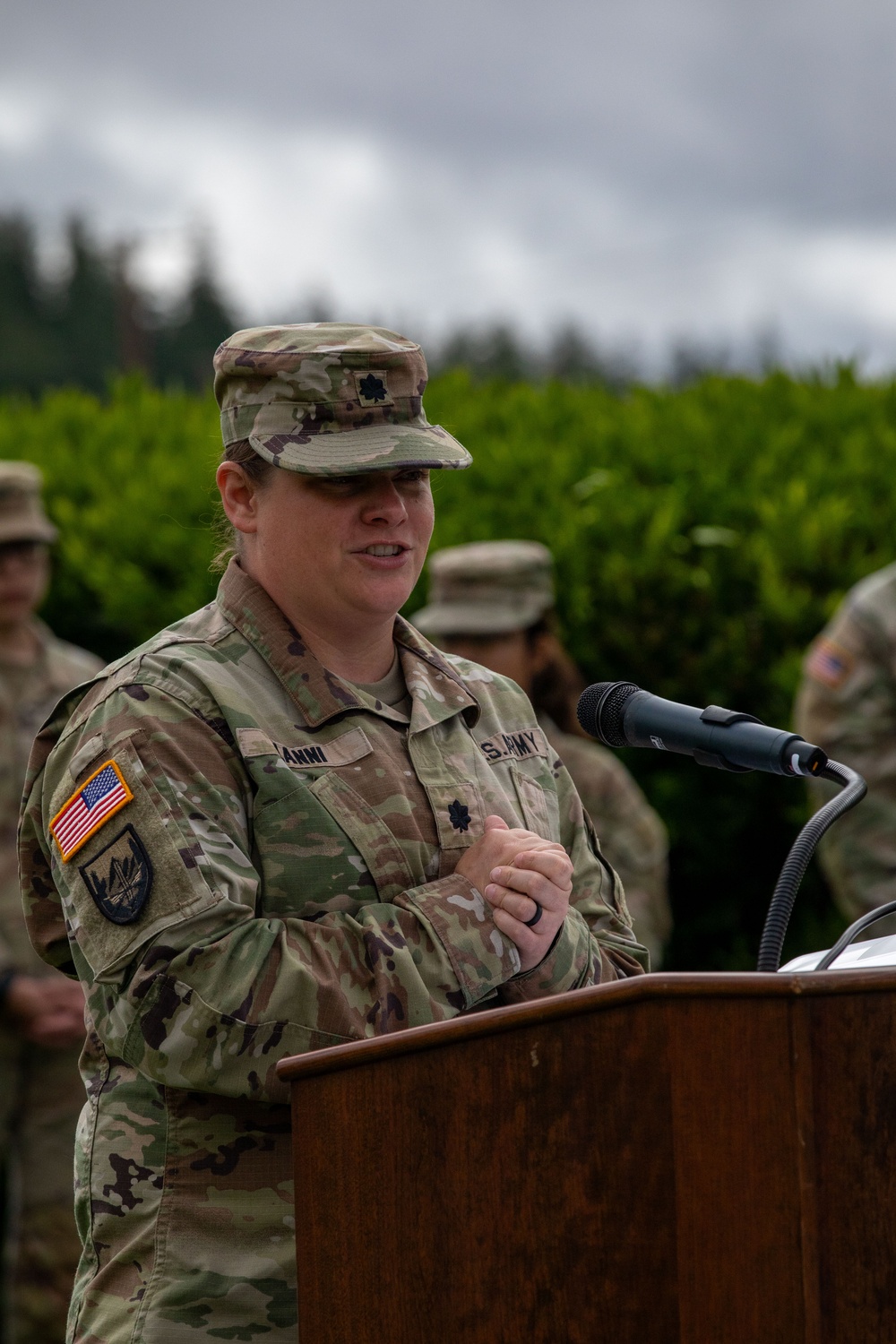 504th Military Police Battalion Leads Torch Run to Support Special Olympics