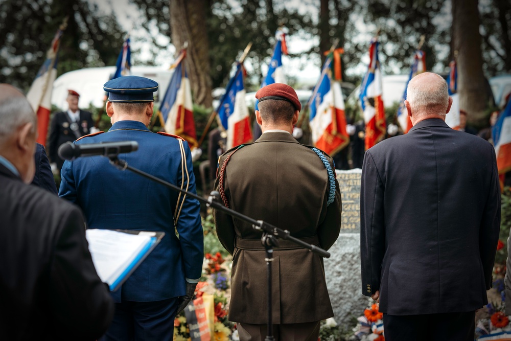 Rex Combs Monument Ceremony Commemorates D-Day Anniversary