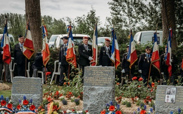 Rex Combs Monument Ceremony Commemorates D-Day Anniversary