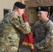 598th Transportation BDE Commander Hands the Unit Colors to Incoming 838th Transportation BN Commander
