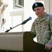 Incoming 838th Transportation BN Commander Addresses Audience During Change of Command Ceremony