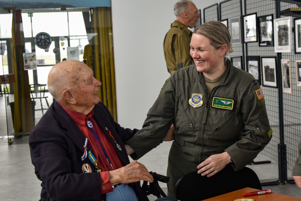 USAF Honoring Veterans at D-Day 81
