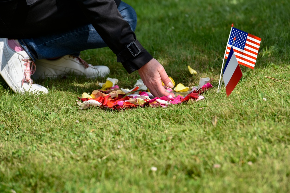 Remembering sacrifice at the C-47 Memorial Garden
