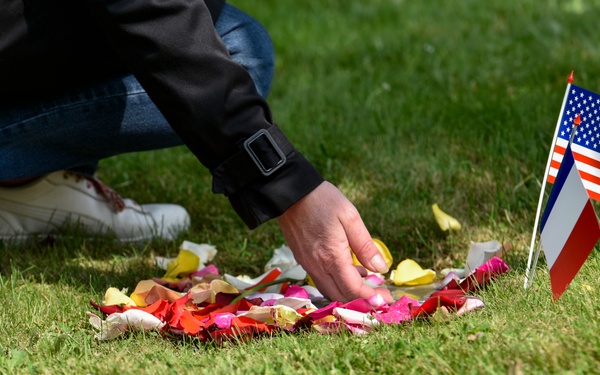 Remembering sacrifice at the C-47 Memorial Garden