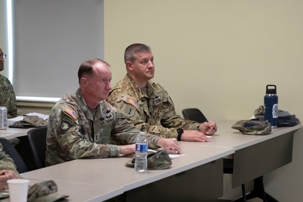 Maj Gen. William Ryan joins 256th IBCT