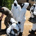 U.S. Army Alabama National Guard conducts a simulated CBRNEoperation  in conjunction with Montenegro, North Macedonia, and Italy as part of DEFENDER 25.