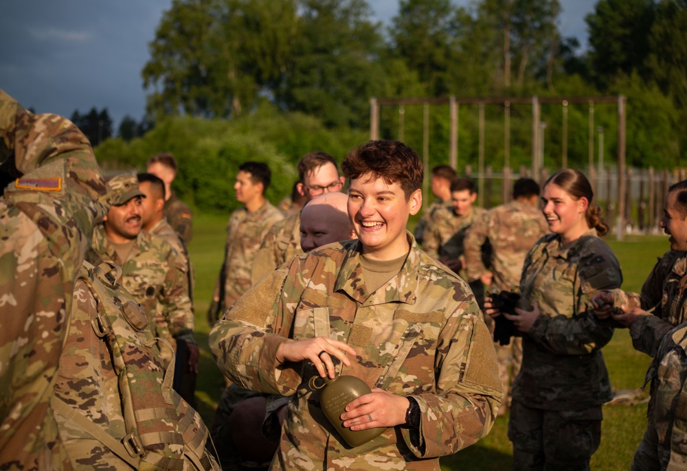 U.S. and Germany Soldiers train at 7th ATC NCOA