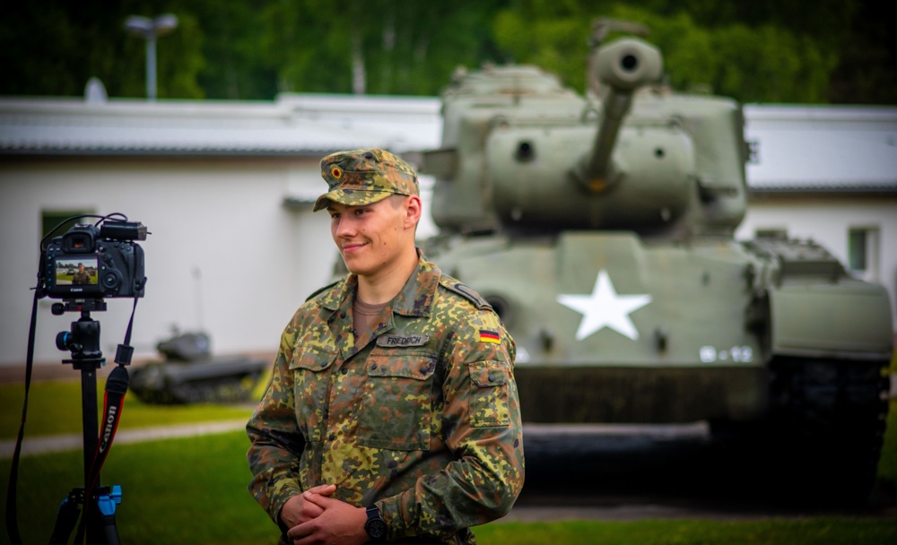 U.S. and Germany Soldiers train at 7th ATC NCOA