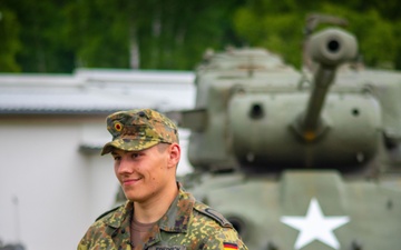 U.S. and Germany Soldiers train at 7th ATC NCOA