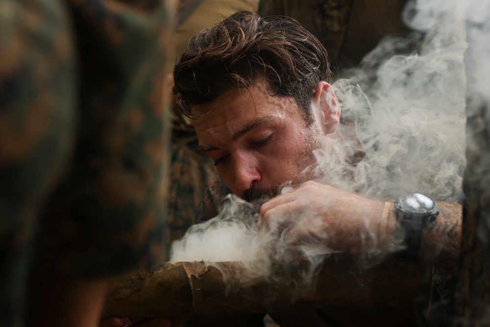 KAMANDAG 9: 1st Reconnaissance Battalion conducts jungle survival training with allies and partners