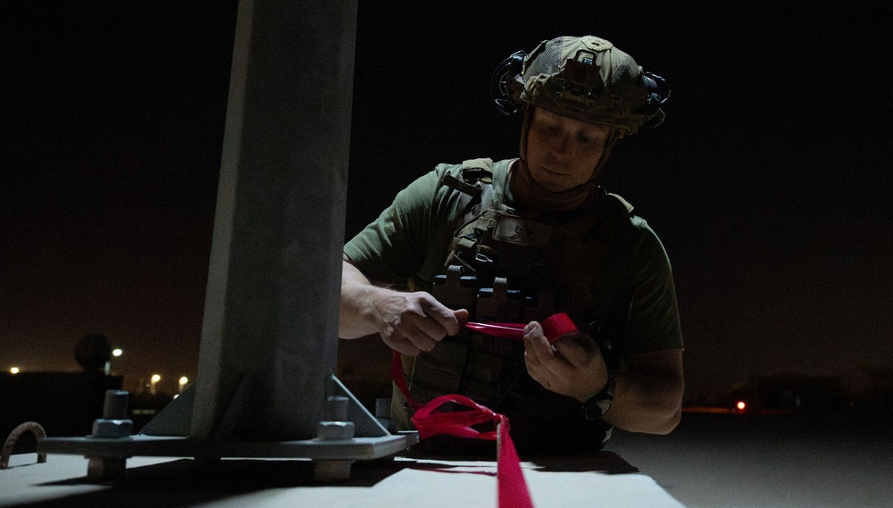378th AEW conducts bunker dive exercise
