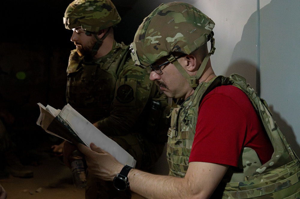 378th AEW conducts bunker dive exercise
