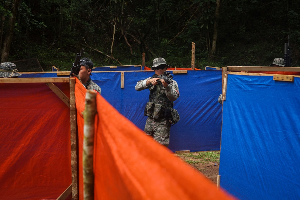 KAMANDAG 9: 1st Reconnaissance Battalion conducts close quarters battle drills with Allies and Partners