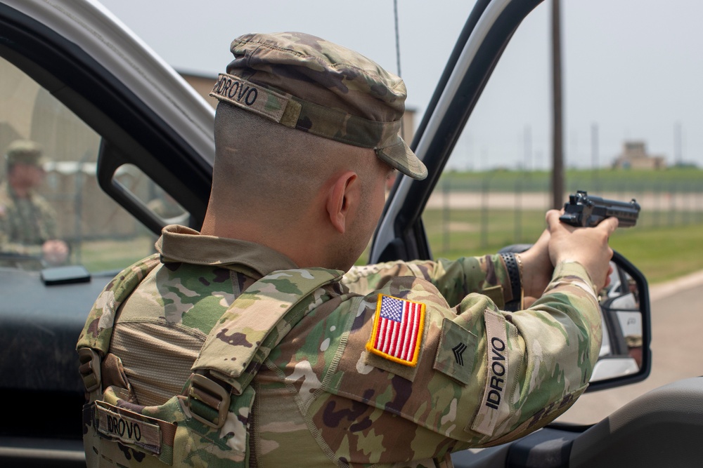 Military Police Traffic Stop