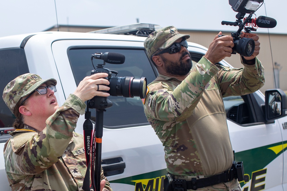 Military Police Traffic Stop