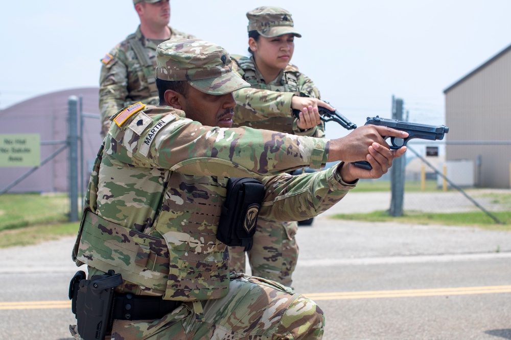 Military Police Traffic Stop