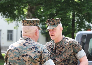 EUCOM Senior Leaders Meet at MARFOREUR/AF